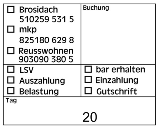 Von wegen abgestempelt!