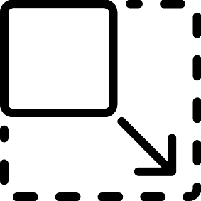 vergrößern