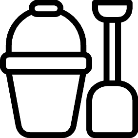 Spielzeug-Eimer