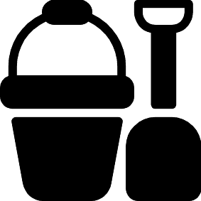 Spielzeug-Eimer