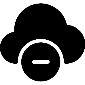 Wolke entfernen