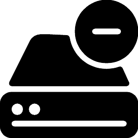 Laufwerk entfernen