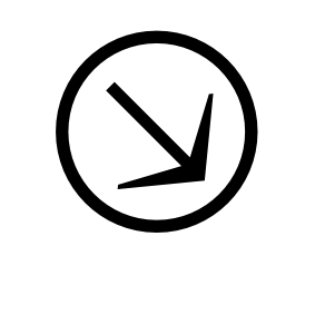 Pfeil rund 108