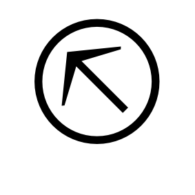 Pfeil rund 109