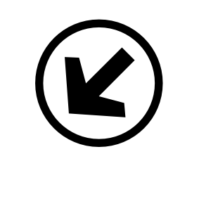 Pfeil rund 114