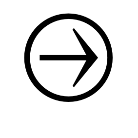 Pfeil rund 058