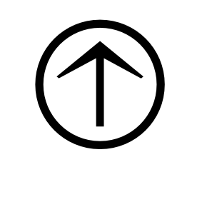 Pfeil rund 060