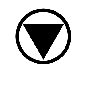 Pfeil rund 083
