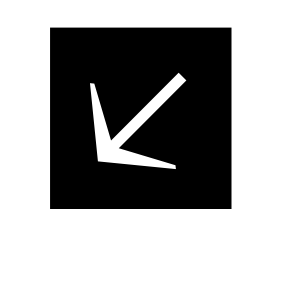 Pfeil quadratisch 057