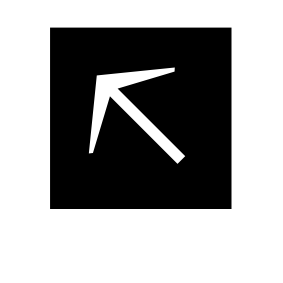 Pfeil quadratisch 060