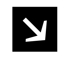 Pfeil quadratisch 063