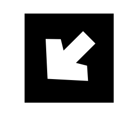 Pfeil quadratisch 073