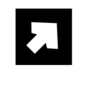 Pfeil quadratisch 078