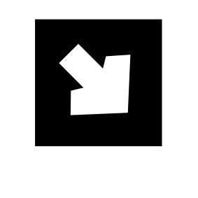 Pfeil quadratisch 079
