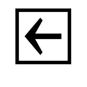 Pfeil quadratisch 085