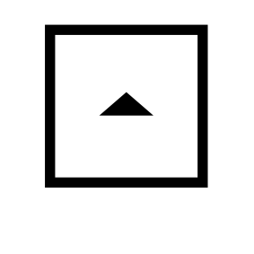 Pfeil quadratisch 105
