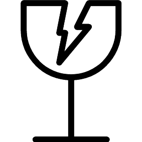 Zerbrochenes Glas