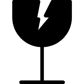 Zerbrochenes Glas