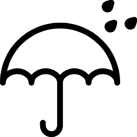 Keine Benetzung