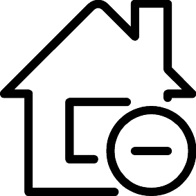 Haus entfernen