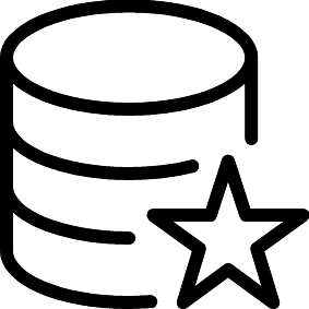 Datenbank markieren