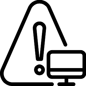 Warnung Computer