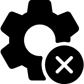 Einstellungen Fehler