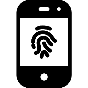 Telefon-Fingerabdruck