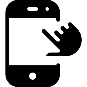 Telefon berühren