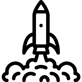 Raketenstart