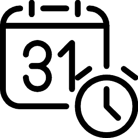 Kalender-Uhr