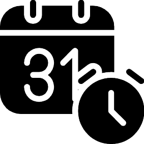 Kalender-Uhr