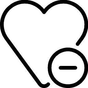 Herz entfernen