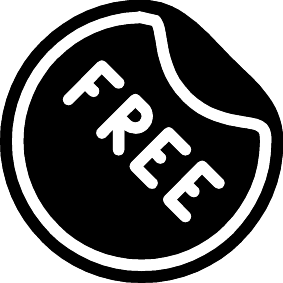 Kostenloser Aufkleber