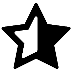 Halber Stern