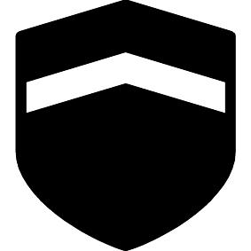 Militärischer Schild