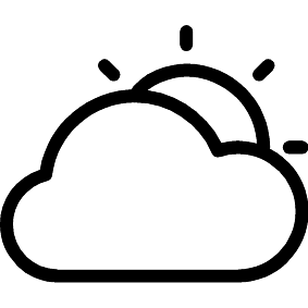 Bewölkter Tag