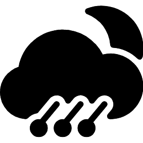 Hagelsturm-Nacht