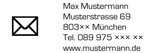 Holzstempel 90×30 mm: Vorlage 958