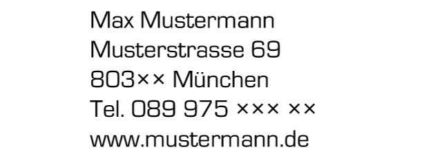 Holzstempel 110×40 mm: Vorlage 976