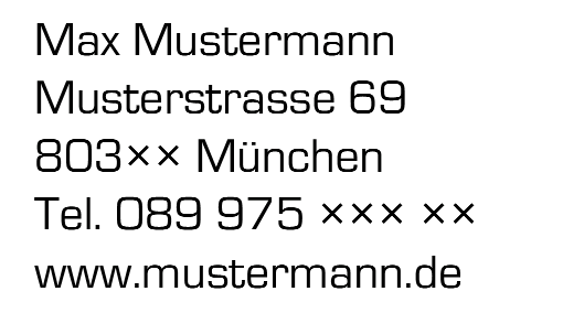 Holzstempel 90×50 mm: Vorlage 990