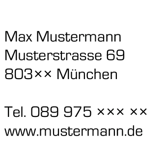 Holzstempel 60×60 mm: Vorlage 1003