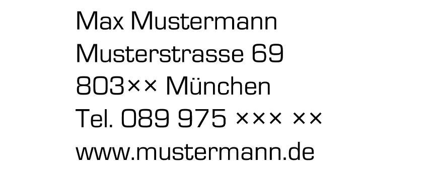 Holzstempel 150×60 mm: Vorlage 1012