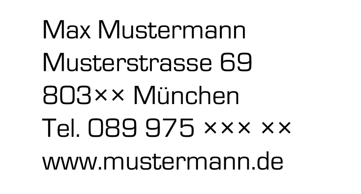 Holzstempel 130×70 mm: Vorlage 1026