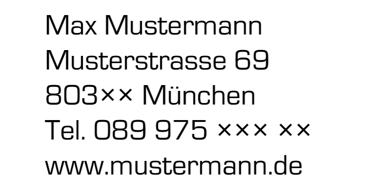 Holzstempel 140×70 mm: Vorlage 1027