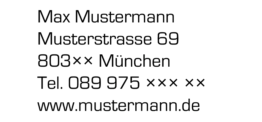 Holzstempel 150×70 mm: Vorlage 1028
