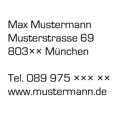 Holzstempel 90×80 mm: Vorlage 1038