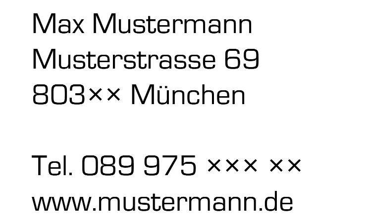 Holzstempel 130×80 mm: Vorlage 1042
