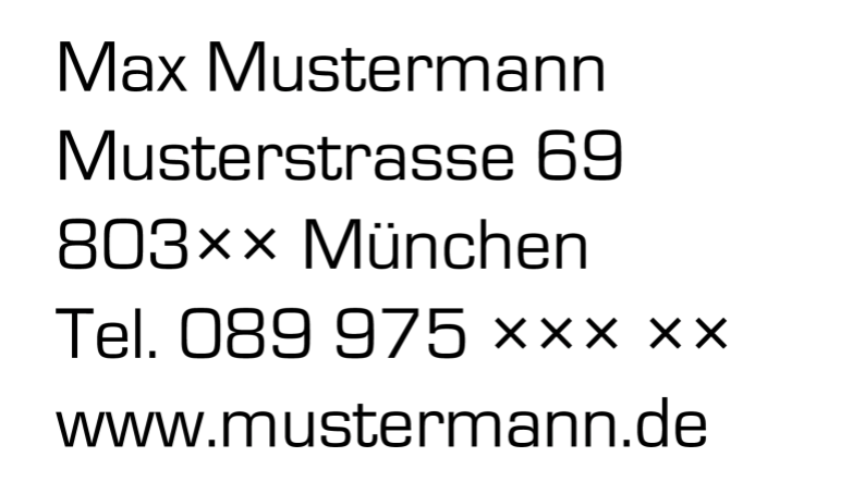 Holzstempel 140×80 mm: Vorlage 1043