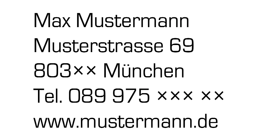 Holzstempel 160×80 mm: Vorlage 1045